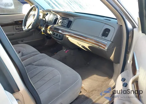 1999 Mercury Grand Marquis Gs из США, поврежденный, VIN 2MEFM74WXXX703928